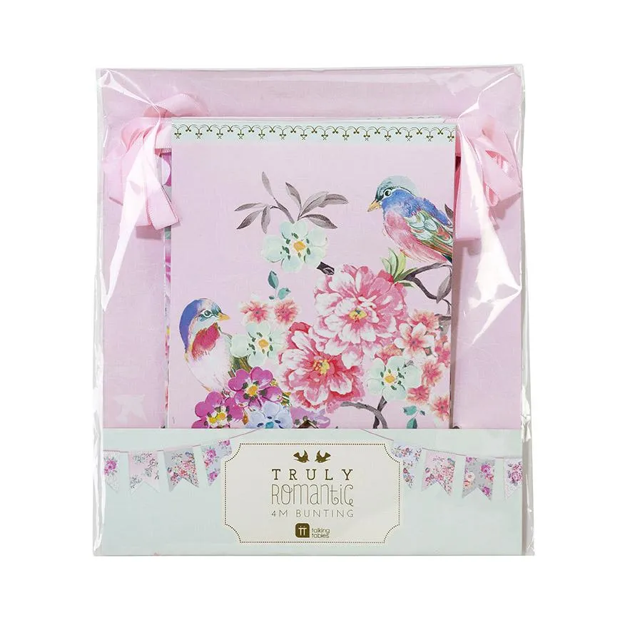Truly Romantic Floral Bunting