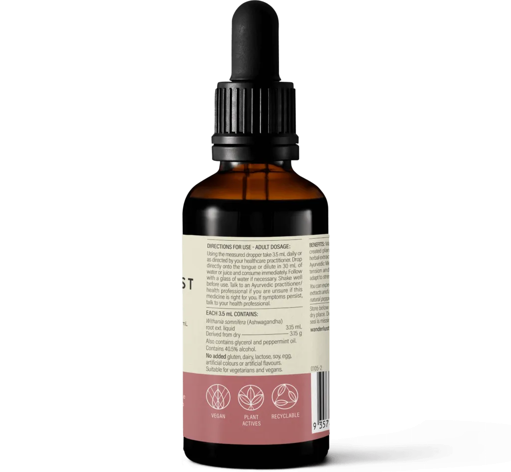 Wanderlust Ashwagandha Drops