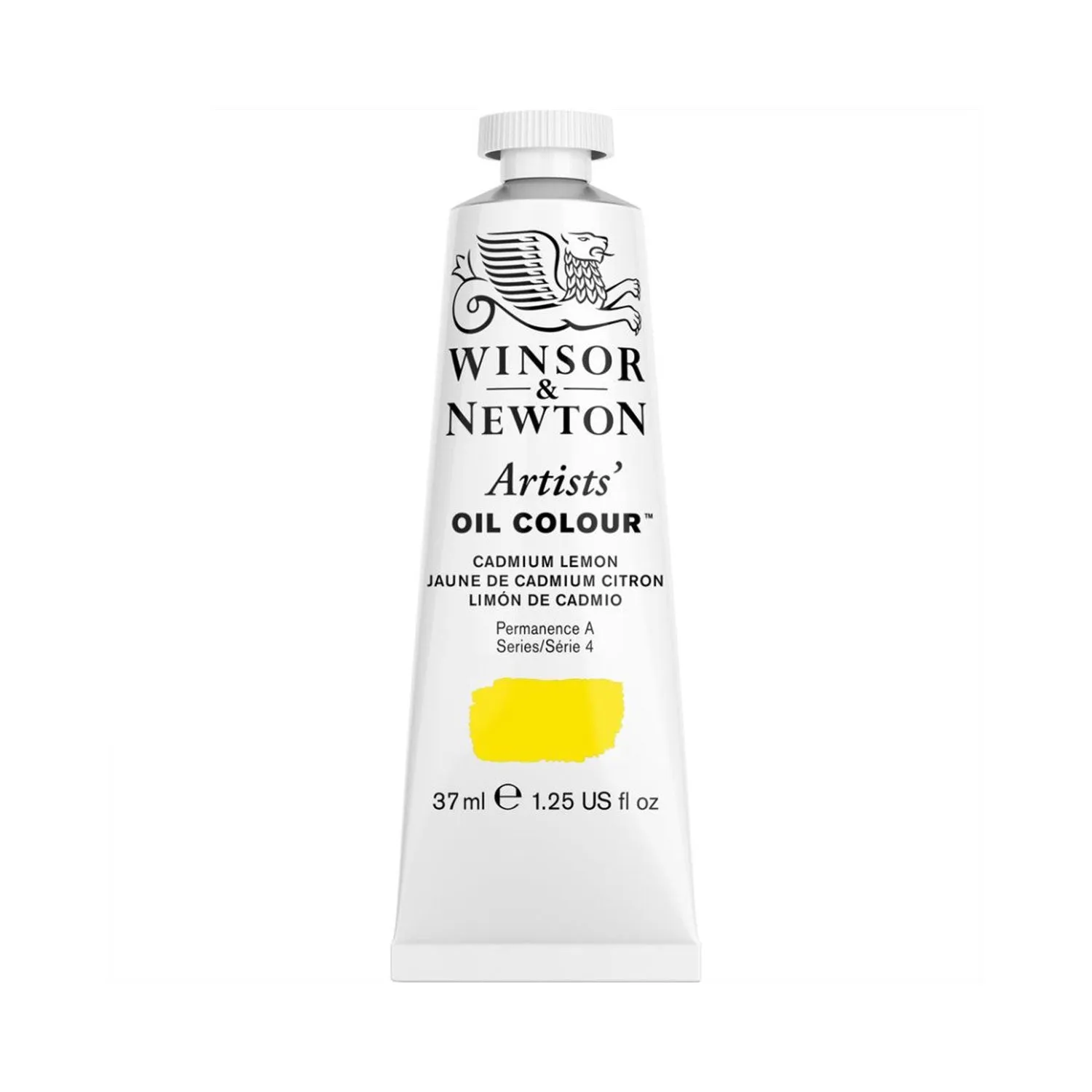 Winsor & Newton Artists' Oil Colour 37ml - S4 - Cadmium Lemon
